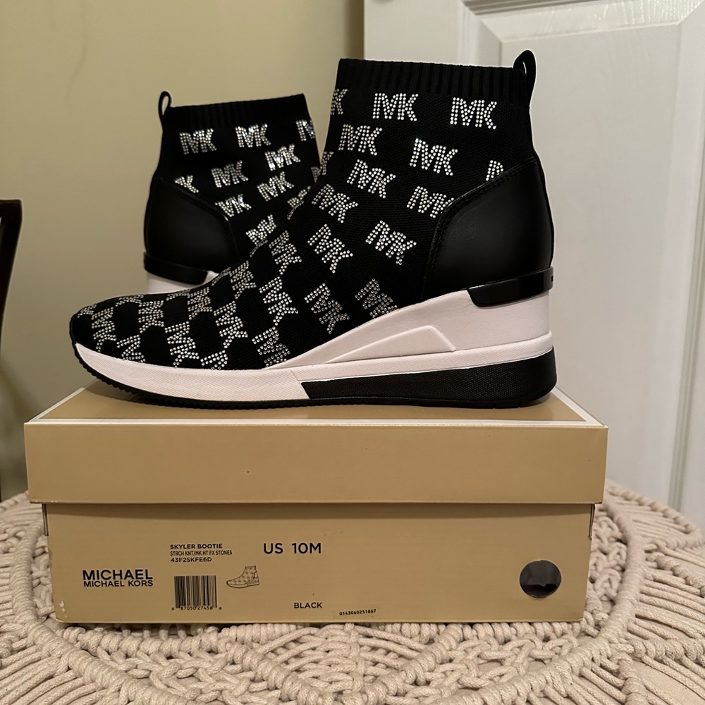 Michael Kors Skyler Stretch Knit Bootie